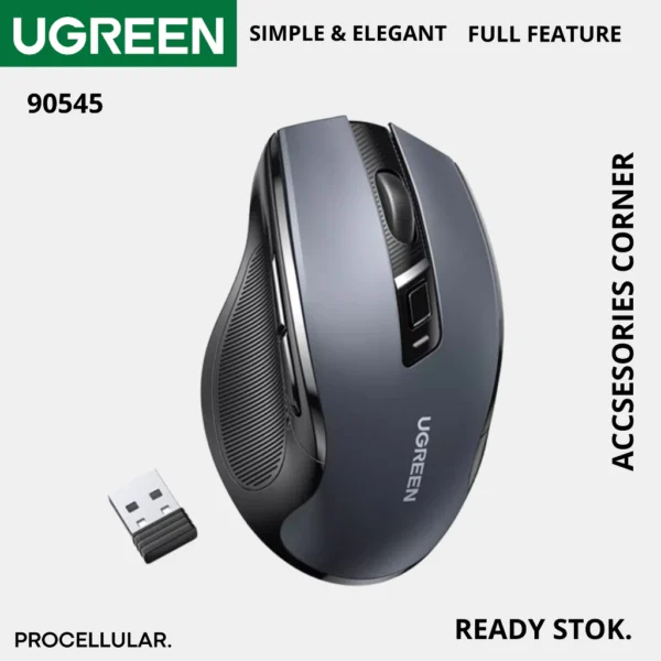 Mouse Wireless Ergonomis